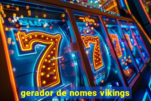 gerador de nomes vikings